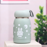 Meilleure vente mignon qualité 201/304 acier inoxydable 320ml flacon à vide enfants bouteille d'eau Thermos pour enfants