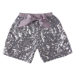 En Stock, Shorts de Lentejuelas con Lazo para Niñas, Boutique de Verano para Bebés - Product Image 5