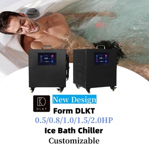 Nhỏ yên tĩnh 1/3HP R410A Máy làm lạnh nước Điều kiện Mới với bộ lọc và bơm 220V lạnh Plunge Thiết bị làm mát cho Nhà Băng phòng tắm - Product Image 6