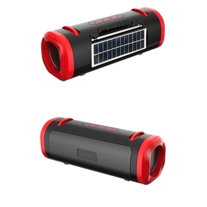 Bt Black Portable Plastic Cabinet Speaker Box Bt 4inch Sport Music Portable Speaker Bt Solar Box Speaker Portable