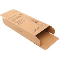 Boîte pliante en carton kraft imprimée en une seule couleur, fabriquée sur mesure avec des matériaux recyclés écologiques, pour le magasin de brosses à dents électriques Sonic pour enfants