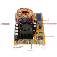 Module de convertisseur cc réglable 8-50V à 0-36V 50A Module de tension d'alimentation de pilote à courant constant