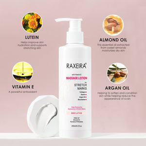 Grosir Label pribadi penghilang Stretch Mark pemutih pelembut Krim Tubuh & Losion cahaya bekas luka 250ml dengan bahan Herbal - Product Image 2
