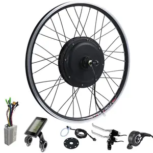 Two year warranty 26 28 29 inch electric bicycle E bike conversion kits hub motor 24V 36V 250W 350W 500W with high quality