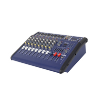 Amplificateur de puissance ELM PMX802D 250W 8 canaux avec interface USB, console musicale avec effets sonores pour scène et karaoké KTV