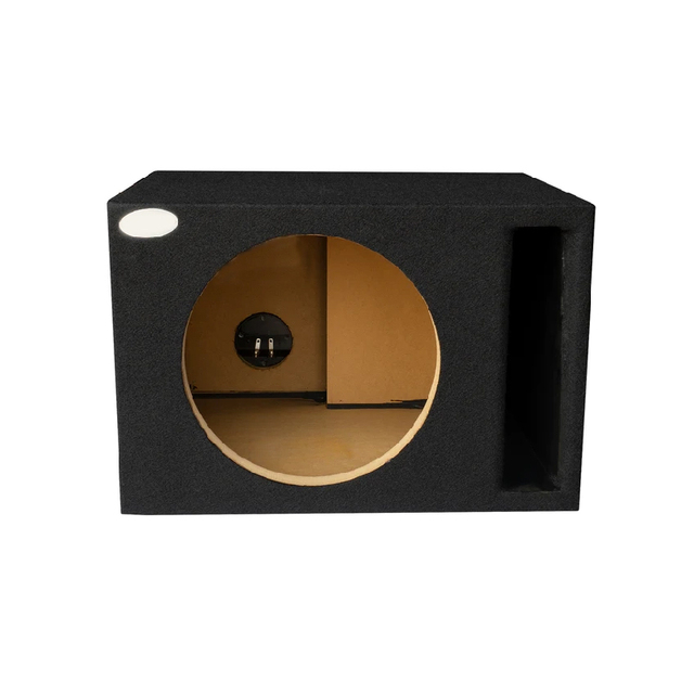 E Series Single 12" Vented Subwoofer Enclosure Car Speaker Box Enclosure