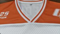 Jersey Personalizado de Corte Cuadrado para Mujer de Manga Corta Estilo Retro Fútbol, Playera Corta de Malla Transpirable de Secado Rápido para Moda Urbana
