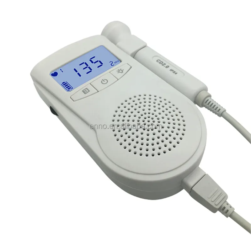 New Arrival Portable Baby Heart Detector Fetal Doppler Factory Baby Monitor Wholesale For Home Use