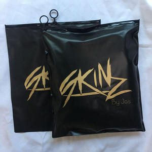 Bolsas de Plástico Negras de PE con Cierre Ziplock, Ecológicas, Transparentes, para Empacar Ropa, con Logotipo Personalizado Impreso - Product Image 6