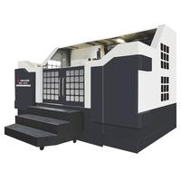 Fresadora CNC Horizontal de Alta Resistencia BT50, Centro de Corte de Metal de Precisión Multisuperficie