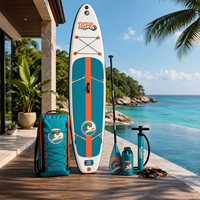 Planche à pagaie gonflable pour enfants, petite taille, légère, pour les jeux aquatiques et l'entraînement à la pagaie