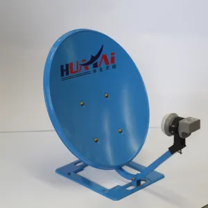 Mini plat satellite ku35 cm avec antenne, 1 pièce, pour la vaisselle des satellite