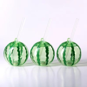 Bottiglia per Succo in Plastica PP Personalizzata ZB Factory, Forma di Frutta Cartoonesca, Ecologica, Senza BPA, Antigoccia, per Caffè - Product Image 3