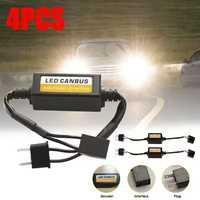 Contrôleur de résistance de charge Canbus pour LED automobiles H1/H3/H4/H7/H8/H9/H11, éliminateur de défauts, décodeur LED, sans erreur lumineuse, 12V