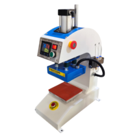 Presse à chaud pneumatique automatique pour étiquettes, plusieurs tailles disponibles, presse de transfert DTF pour étiquettes de t-shirts, logos et patchs