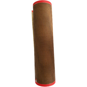 Sabuk konveyor jaring terbuka <span class=keywords><strong>Kevlar</strong></span>/serat kaca lapis Ptfe tahan panas Ukuran kustom untuk mesin pengering Uv - Product Image 4