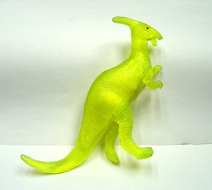Jouet dinosaure en plastique souple TPE très vendu, 7 pouces, cadeau pour enfants en vert, produit finalisé pour animaux et dinosaures - Product Image 1