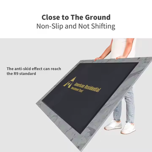 Tùy Chỉnh 100% Nylon Sàn Nhà Để Xe Mat Mô Hình Trừu Tượng Xe Máy Thảm Với Biểu Tượng Thương Hiệu Máy Làm Cho Nhà Thương Mại Sử Dụng - Product Image 4