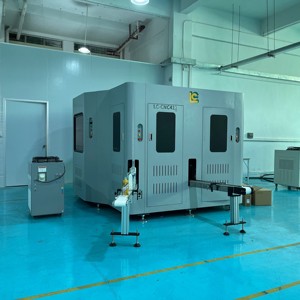 Hoàn toàn tự động hình trụ Màn hình máy in cho chai nước hoa thủy tinh với 360 ° đăng ký và UV chữa lò - Product Image 2