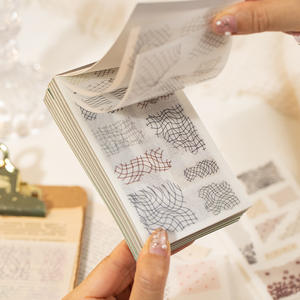 20 feuilles par paquet Série Tulle <span class=keywords><strong>Dreamcatcher</strong></span> Matériaux de collage en tulle polyvalents de style vintage - Product Image 1