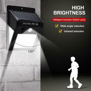 Solar <b>Sensor</b> Wall <b>Light</b> 30 LED Outdoor <b>Motion</b> <b>Sensor</b> <b>Light</b> For Patio Garden Courtyard Street Lighting - Product Image 1
