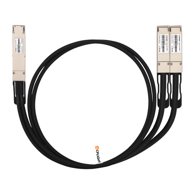 OSFP Breakout Cable 400G to 2x 200G QSFP56 Passive Direct Attach Copper Cable for InfiniBand HDR Data Center