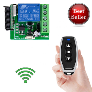 รีเลย์ควบคุมระยะไกล KG07A แบบช่องสัญญาณเดียว ขนาดเล็ก 10A DC12V 315/433MHz ระยะควบคุม 100 เมตร สำหรับเครื่องใช้ไฟฟ้าภายในบ้านและอุปกรณ์อุตสาหกรรม - Product Image 2