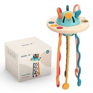 Jouets de motricité Fine en Silicone, Jouets éducatifs Montessori, Jouets sensoriels pour bébé de 6 à 12 mois