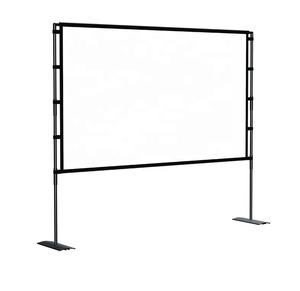 Usine En Gros 84 Pouces 4K HD 16:9 Pliable Lavable Résistant Portable Anti-Rides Maison En Plein Air Partie Projecteur Écran - Product Image 1