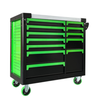 Armoire à outils à 12 tiroirs vide, chariot à outils pour réparation automobile, fabriqué en Chine