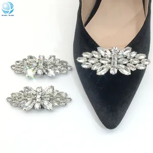 1Pcs Fashion Shiny Crystal Shoes Decorations Clip Women Shoe Buckle  Accessorie~C