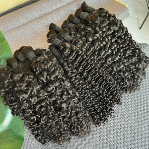 Capelli all'ingrosso per trecce <span class=keywords><strong>senza</strong></span> nodi 16-30 pollici 12A <span class=keywords><strong>senza</strong></span> trama, capelli sfusi, trecce bohémien umide <span class=keywords><strong>e</strong></span> ondulate, extension di capelli umani - Product Image 5