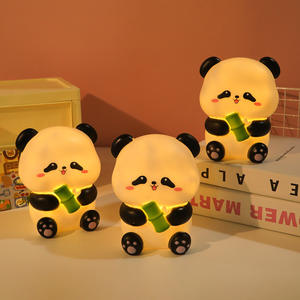 Veilleuse mignonne en forme d'ours panda, cadeau d'anniversaire, décoration d'ambiance pour table de chevet, veilleuse - Product Image 2