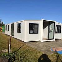 Nouvelle Maison Conteneur Populaire et Élégante : Villas et Cabanes Préfabriquées Extensibles de 20 pieds