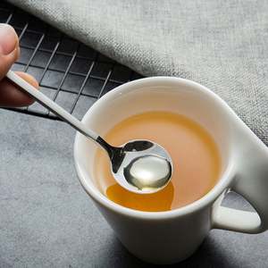 Cuillère à thé en acier inoxydable 304 or rose, mini, petite, à long manche, personnalisable, 13 cm, 15 cm, 17 cm, populaire 2026 - Product Image 4