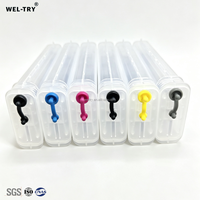 Kartrid Tinta Isi Ulang Kosong J WEL-TRY HP72/727/745/746/730 300ML Tanpa Chip untuk Printer HP T920 T930 T1500 T1600 Z2600 Z6