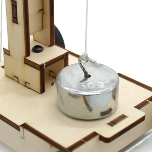 Kit d'expérimentation de voiture à gravité en bois, jouet scientifique éducatif manuel pour enfants de 7 à 9 ans, apprentissage STEAM, éducation STEM - Product Image 1