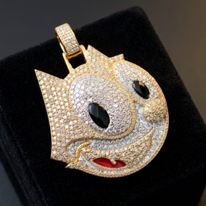Colgante de Moissanita con Cara de Gato Personalizada, Plata 925, Joyería Iced Out para Fiesta, Colgante de Diamante Iced Out, Joyería Hip Hop - Product Image 4