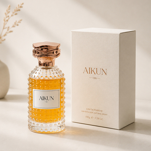 Perfume Floral de Rosas de Lujo Aikun Retail Supply con Botella Acanalada Vintage y Caja de Regalo a Color para la Colección de Fragancias Femeninas - Product Image 3