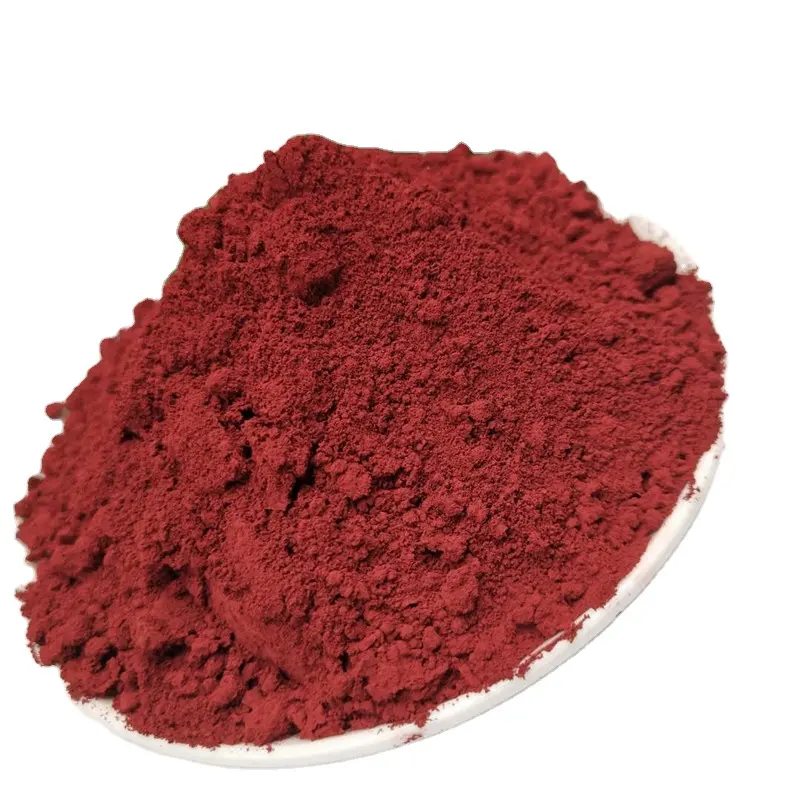 Pigmento de cemento, polvo de color, óxido de hierro, rojo, para Cemento, Asfalto
