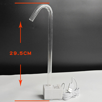 ALMANE AYS-003D Aquarium-Wasserpumpe Klein Mini Ultra-Leise Umweltfreundlich Kunststoff Tauchpumpe Mikrofiltration Zirkulation Steingarten