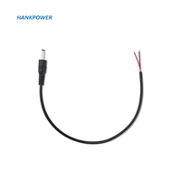 OEM Usine Angle Droit DC3.5 * 1.35MM Jack Plug Mâle Pour Ouvrir Câble DC 35135 Extension Câble D'alimentation
