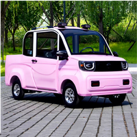 Camionnette électrique à quatre roues à double usage, mini camionnette électrique entièrement fermée, nouvelle énergie, véhicule électrique, camionnette de livraison à quatre roues