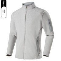 Individuelles Logo Cordura Wasserdichte Outdoor Winter Thermo-Fleecejacke Herren Damen Winddichte Warme Polar Softshell Wander-Sportbekleidung
