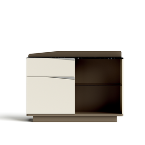 Meubles de rangement modulaires modernes et simples pour étagères de bureau Conception unique Classeur latéral en MDF à faible <span class=keywords><strong>profondeur</strong></span> - Product Image 3
