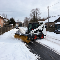 Skid-Steer Schneeschild-Anbaugerät zur Straßenräumung mit Direktlieferung vom Hersteller für Globale Händler