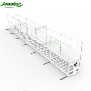 Système de rayonnage vertical mobile pour la culture intérieure des plantes avec <span class=keywords><strong>hauteur</strong></span> de plancher réglable - Product Image 3