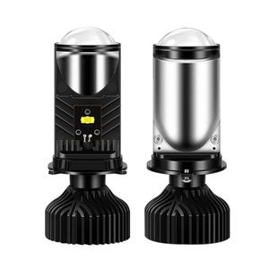 Phare LED Y6 Y6d Y9 H4 pour voiture, projecteur à lentille, phare LED super lumineux blanc 12V pour moto, feux LED pour voiture - Product Image 1