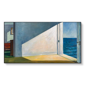 Images de paysage marin créatif contemporain, art mural original peint à <span class=keywords><strong>la</strong></span> main, toile peintures à l'huile pour salon - Product Image 1