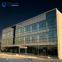 Edificio de Oficinas Modular de Alta Calidad, Estructura de Acero Moderna, Certificación CE, Materiales Sísmicos, Instalación Rápida, Flexible